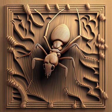 3D модель Pheidole aberrans (STL)